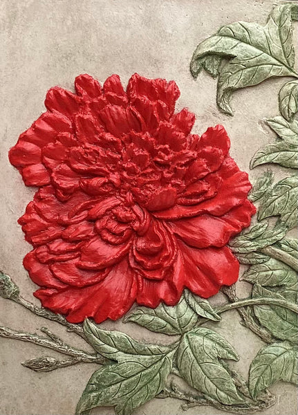 Large Tree Peony Wall Tile