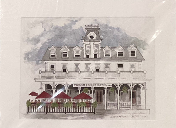 Tir Nan Og at Prince George Hotel Print by Richard Armstrong