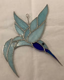 Stained Glass Hummingbird by Howard Sandles