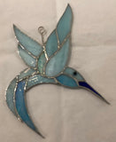 Stained Glass Hummingbird by Howard Sandles