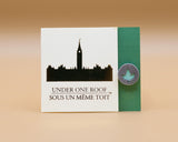 Maple Leaf Silhouette Pin Pewter by Under One Roof - Sous un même toit