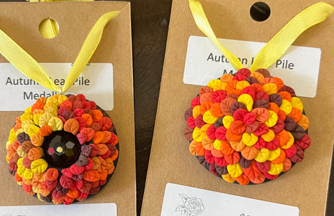 Autumn Leaf Pile Necklace