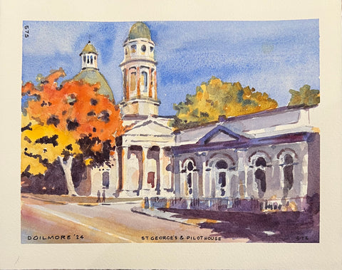 St. George’s and Pilot House - original by David Gilmore 575