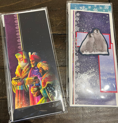 Christmas card pack by Leslie Welfare