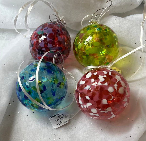 Kingston Glass Studio Christmas Ornaments