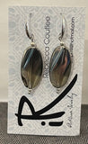 Glass Dipped Earrings by Rebecca Coutlee