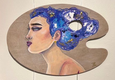 Refined Palette - original painting by Kyla Mayne