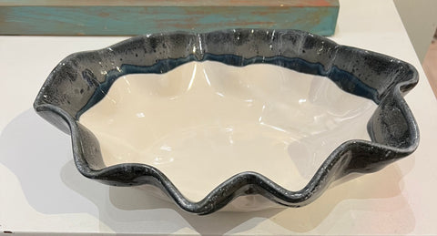 Clam Shell Bowl by Maxwell Pottery
