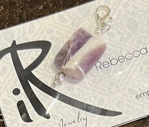 Amethyst Pendant by Rebecca Coutlee ( no chain)
