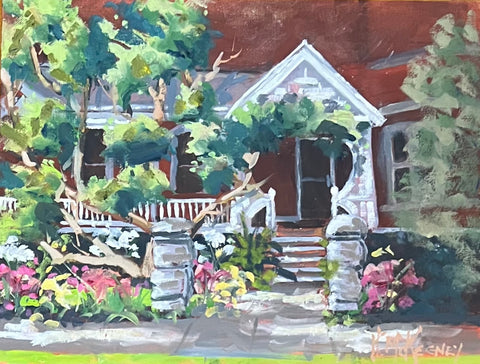 On King Street - original by Hazel McKegney