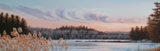 Winter on Loon Lake by Kristi Bird
