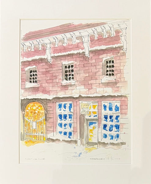 Winter Blizzard 2023 Classic Video Print by Richard Armstrong