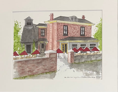 The Mansion Print by Richard Armstrong