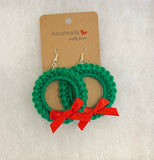 Crochet My Heart Earrings