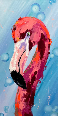 Pretty in Pink - original art by Lisa Ray Koenig