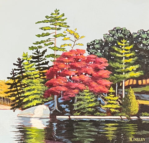 Isn’t She Lovely - original painting by Rosalyn Insley