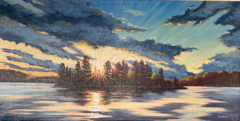 Good Morning, Sunshine - original painting by Rosalyn Insley