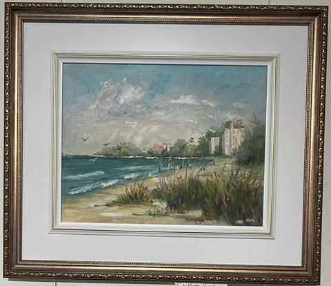 Fort Myers Beach - original by Hazel McKegney - Martello Alley