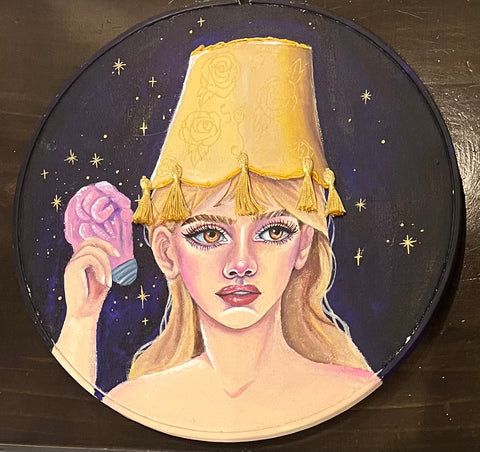 Eureka! (Embroidery Hoop) - by Kyla Mayne - Martello Alley