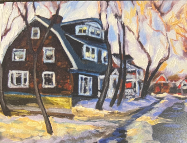 Kingston Winter (card) by Pat Shea - Martello Alley