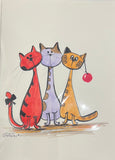 Hand Painted All Occasion Cards by Golazin