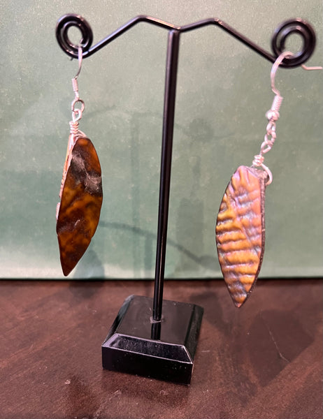 Mother of Pearl Earrings by Erica