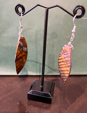 Mother of Pearl Earrings by Erica