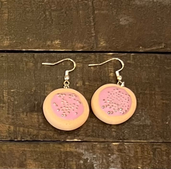 Earrings - Pink Sugar Cookies