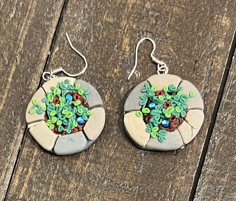 Stone Garden Earrings