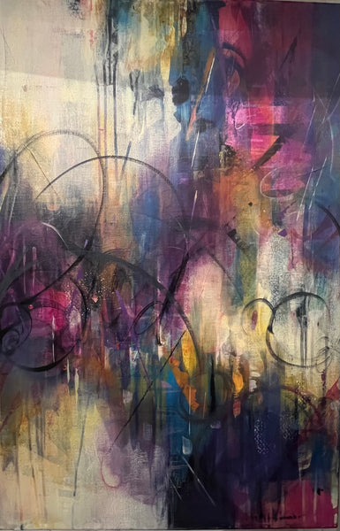 Joy - original painting by Clare Williams