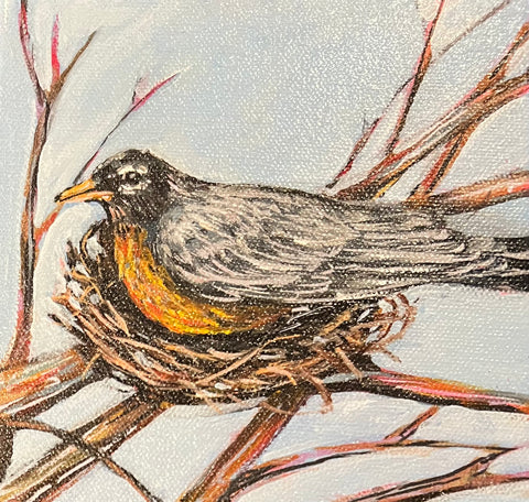 Home Among the Branches - original by Rebecca McKelvie