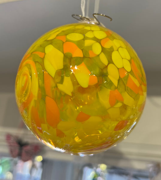 Kingston Glass Studio Swirling Friendship Ball