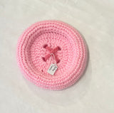 Crochet Button Coaster
