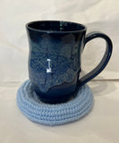 Crochet Button Coaster