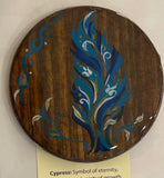 Hand painted coasters by Golazin Studio