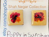 Poppy Earrings by Golazin Studio