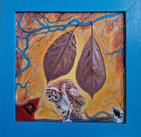 Curiosity, Original painting by Lucy De Sousa