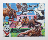Assorted prints 12"×12"of Cute Animals, portrait, flowers, landscape and wildlife by Lucy De Sousa