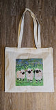Cute tote bags by Lucy De Sousa