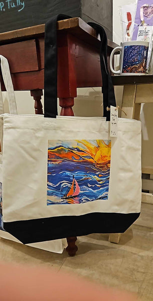 Large tote bag by Lucy De Sousa