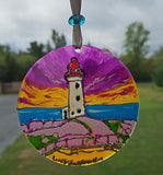 4 inch Suncatchers handpainted by Lucy De Sousa