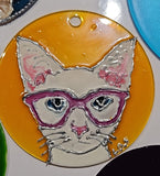 3 inch Suncatchers handpainted by Lucy De Sousa