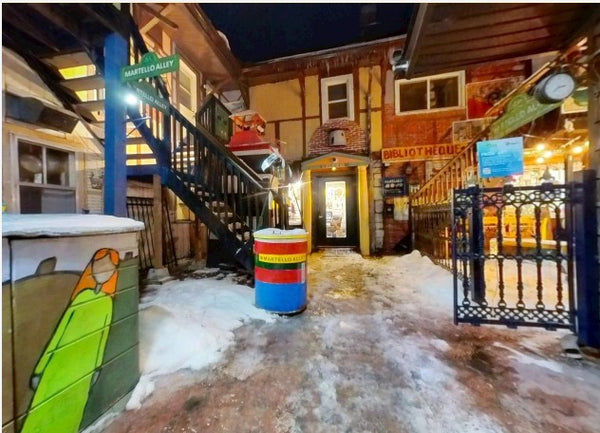 Martello Alley Winter 2024 postcard