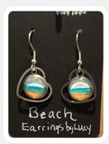 Beach Theme Earrings by Lucy De Sousa