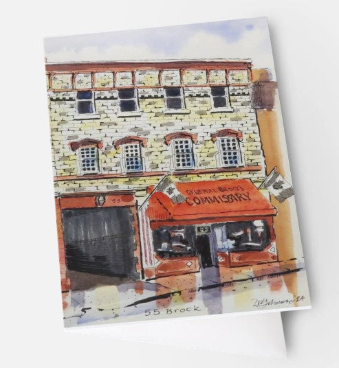 General Brock’s Commissary 55 Brock - Large Card by David Gilmore - 568