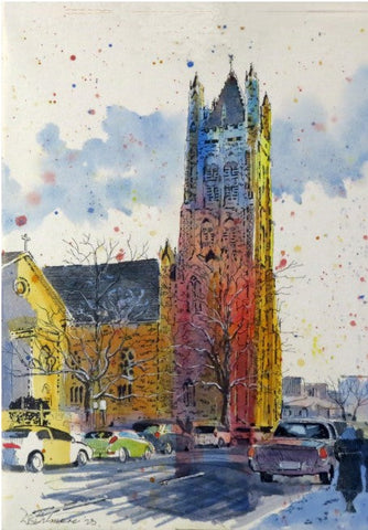 St Mary’s Cathedral - print by David Gilmore - 517