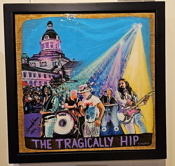 Echoes of the Hip. The Tragically Hip, Kingston Band by Lucy De Sousa