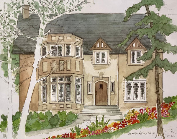 Faculty Club at Queen’s Small Card by Richard Armstrong