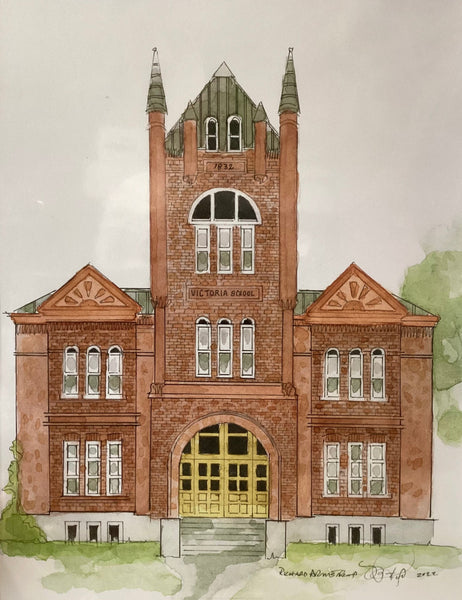 School of Business at Queen’s Small Card by Richard Armstrong