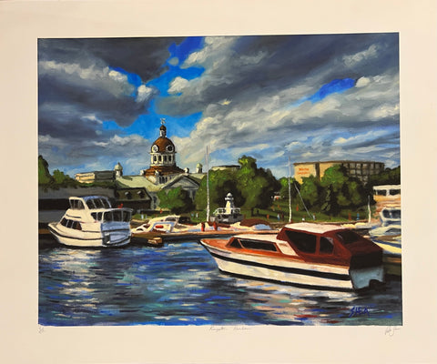 Kingston Harbour, Kingston Giclee print